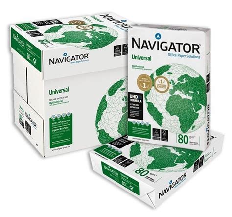 Papel Navigator A4 500 Folhas Branco Isaconsumiveis