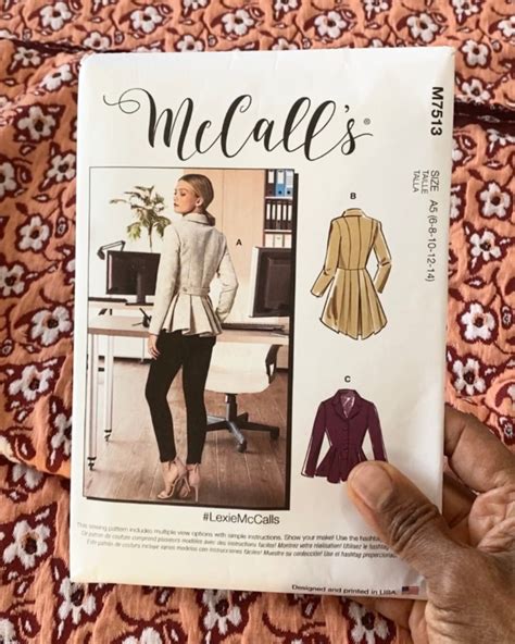 Mccall S Peplum Jacket Nikko Dress Anita By Design