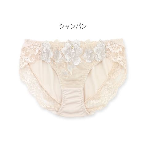 フランデランジェリー fran de lingerie Shiny Fleur シャイニーフルール コーディネートショーツ返品不可商品 ブラック ファッション通販 FASHION