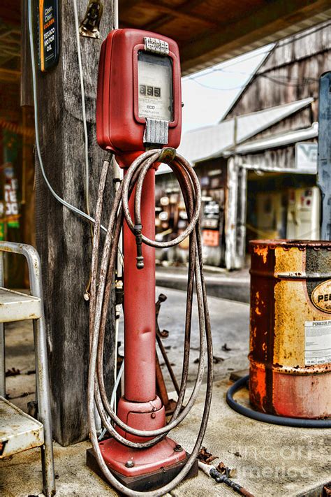 Vintage Gas Station Air Pump 3 Photograph by Paul Ward | Fine Art America