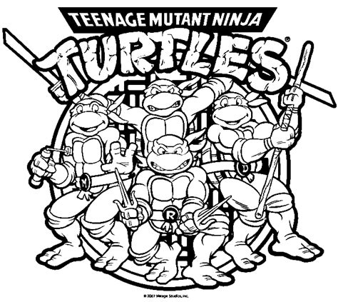 Michelangelo Fighting Coloring Pages Ninja Turtles Coloring Pages