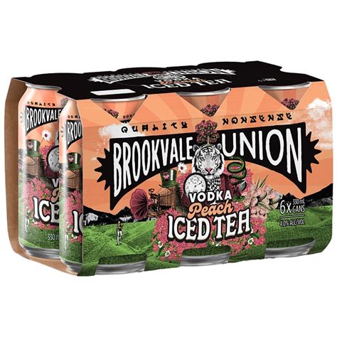 Big Barrel Online Liquor Store NZ Buy Brookvale Union Peach Ice Tea