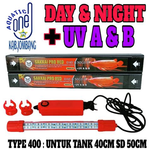 Jual Lampu Sakkai Pro Red Day Night Uv A B Type Lampu Celup