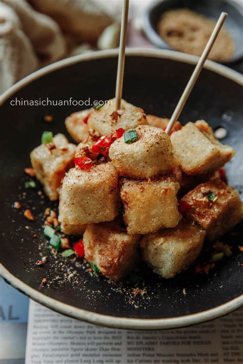 Salt And Pepper Tofu China Sichuan Food