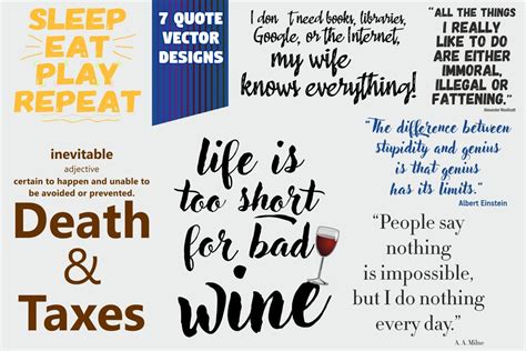 Seven Quotes Pack Graphic by angelisart.shop · Creative Fabrica