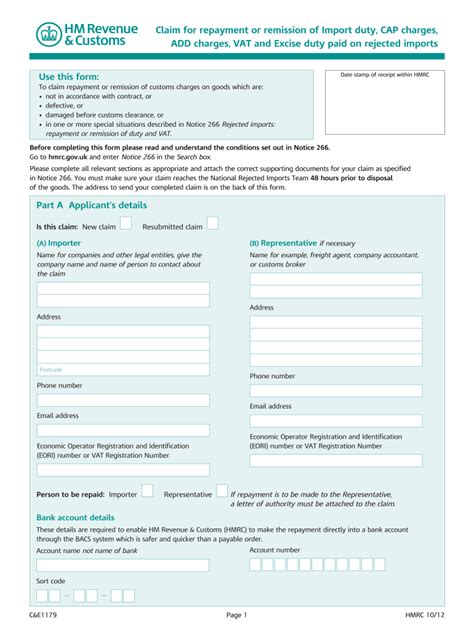 Form Uk Hmrc C E Fill Online Printable Fillable Blank