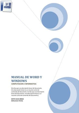 Manual Basico De Word Deysy PDF