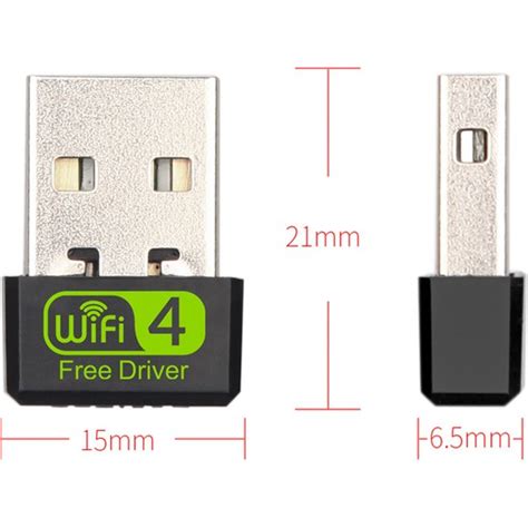 Gui Xulian Silhouette USB Wifi Adaptörü 150MBPS Tek Bantlı 2 4g