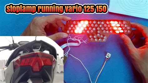 Cara Membuat Stoplamp Running Vario New Cara Membuat Stoplamp