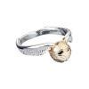 Harry Potter Anillo Snitch Dorada Talla M Plata De Ley Collector4u