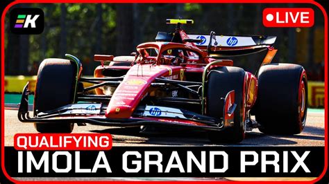 F Live Imola Gp Qualifying Watchalong With Commentary Youtube