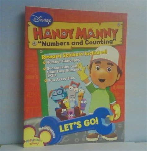 Handy Manny Workbooks w/Stickers - Numbers & Counting by Playhouse Disney | Goodreads