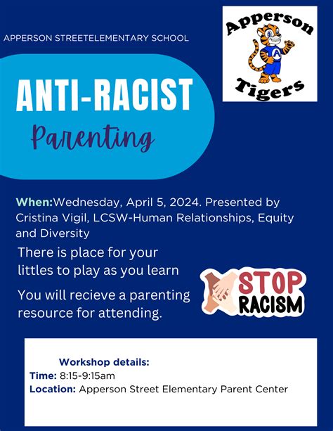 Anti Racist Workshop Apperson Street Elementary