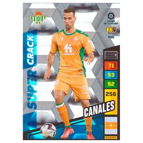 Comprar Trading Card Canales Super Cracks Betis Adrenalyn Xl Liga