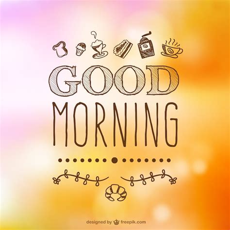 Good Morning Vectors Photos And Psd Files Free Download