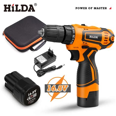 Hilda V V V Cordless Drill Electric Screwdriver Mini Wireless