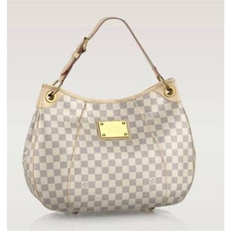 R Plica De Bolsa Louis Vuitton Galliera Damier Azur Gm Couro