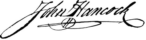 John Hancock : Prominent Signature, Powerful Prayer - Our Lost Founding