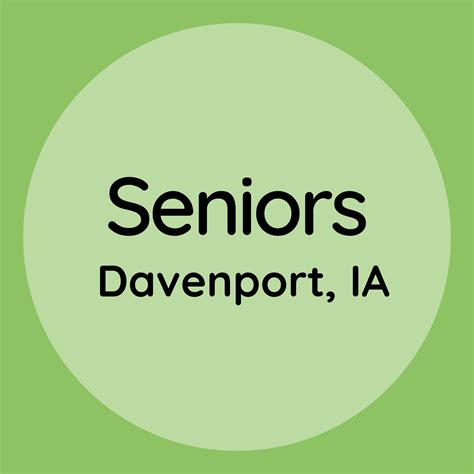 Davenport, IA Community Seniors | Davenport IA