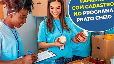 Retirada da cesta básica do Programa Prato Cheio a partir de segunda