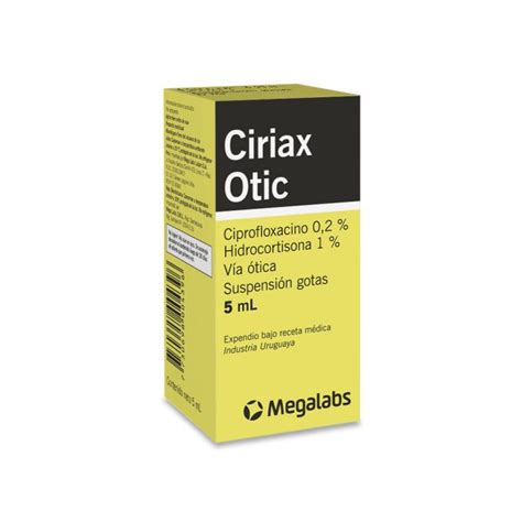 Ciriax Otic Gotas Oticas X Ml Megalabs