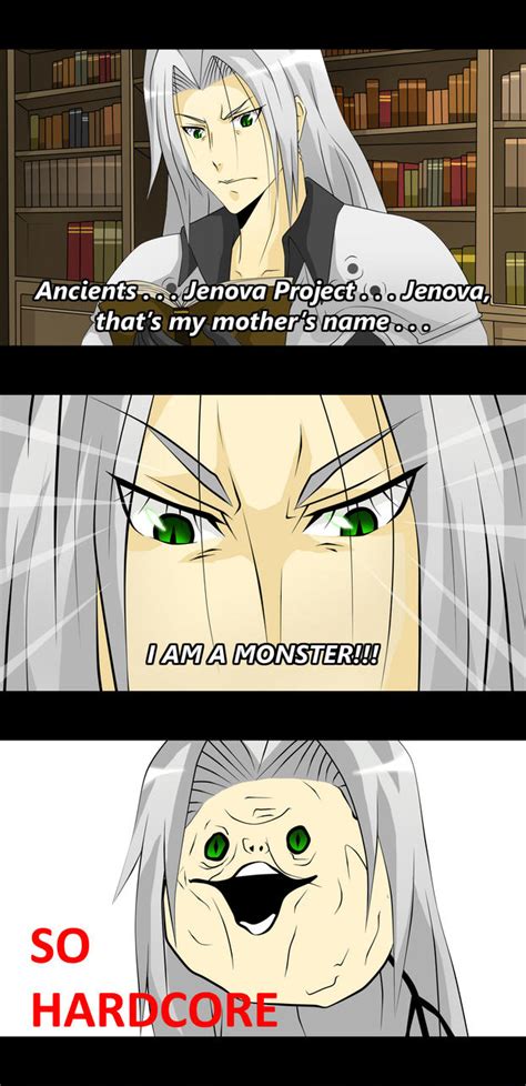 Sephiroth SO HARDCORE By Darthfilart On DeviantArt