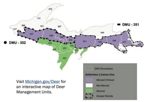 Deer Hunting Regulations Michigan Hunting Eregulations