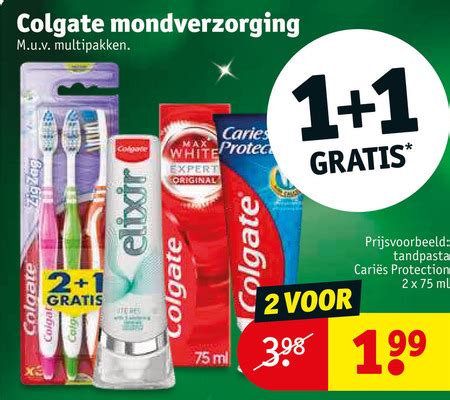 Colgate Tandpasta Tandenborstel Folder Aanbieding Bij Kruidvat Details