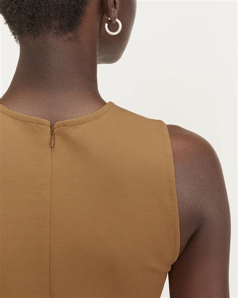 The Dream Shift Dress Toasted Coconut Everlane