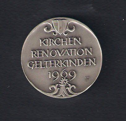 CH Medaille SILBER 900 UNZ Basel Land 1969 Kaufen Auf Ricardo