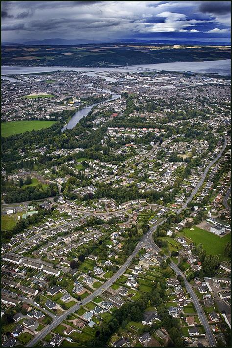 Aerial View Of Inverness 2 Photograph By Joe Macrae Pixels