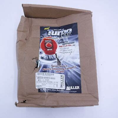 HONEYWELL MILLER MFLC 4 Z7 6FT Self Retracting Lifeline Red OneClick