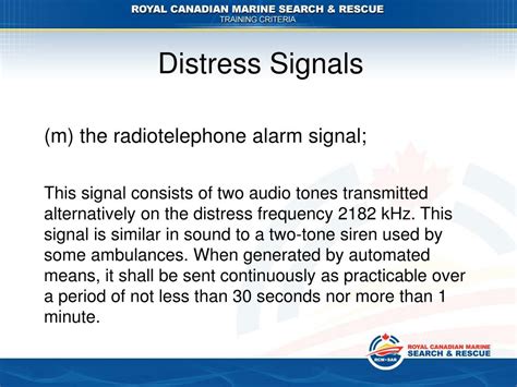 Ppt Distress Signals Powerpoint Presentation Free Download Id1782513