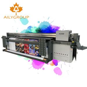 China Digital Printing Machine UV Flatbed Hybrid Wide Format Inkjet