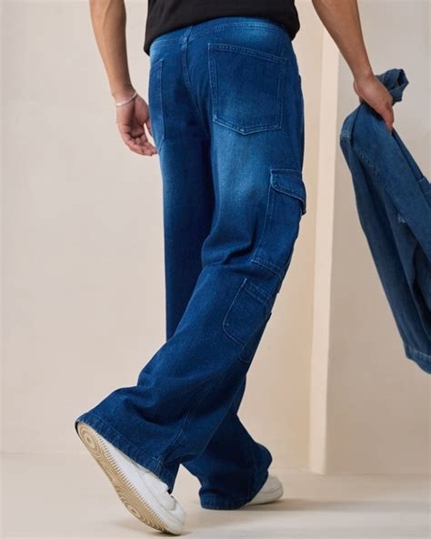 Buy Baggy Cargo Jeans For Men Online In India