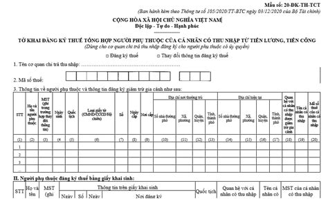 Giấy Tờ Chứng Minh Người Phụ Thuộc Hướng Dẫn Chi Tiết và Đầy Đủ