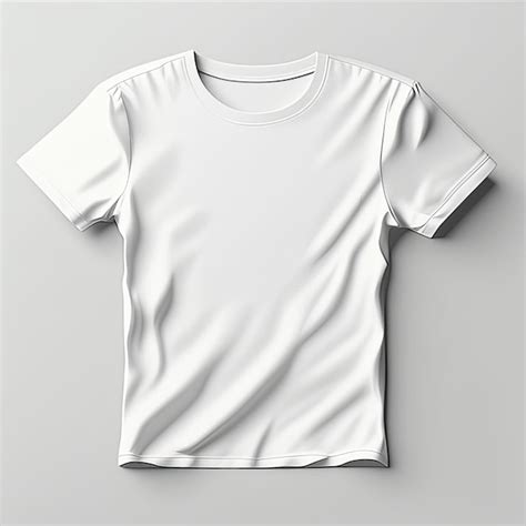 Desenho De Maquete De Camiseta Branca Em Branco Foto Premium