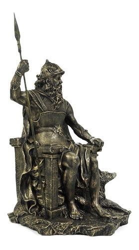 Est Tua Odin Wotan Deus N Rdico Escultura Resina Mitologia