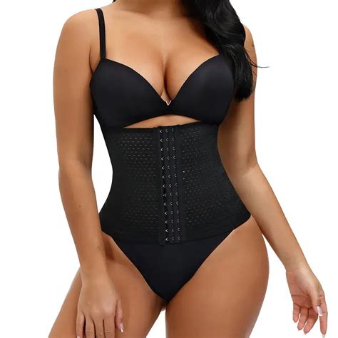 Breathable Tummy Control Corset Waist Trainer Compression Temu