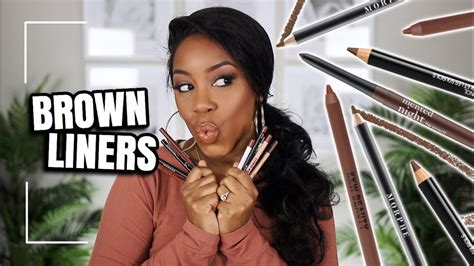 Best Brown Lip Liners For All Nude Lip Colors On Dark Skin Andrea