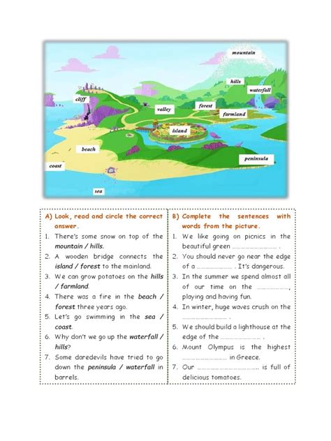 Geographical Features | PDF