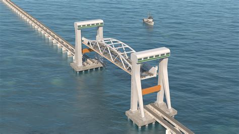 Railway Vertical Lift Bridge - Pamban Bridge - MC2