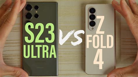 Samsung Galaxy S23 Ultra Vs Z Fold 4 Speed Test Youtube