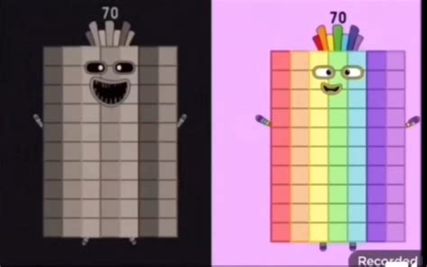 转载 Numberblocks逐渐扭曲1～150但是和正常对比（151 哔哩哔哩