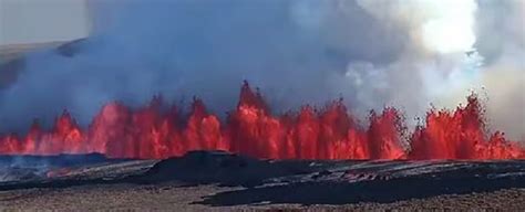 Islandia declara emergencia por nueva erupción volcánica en Reykjanes