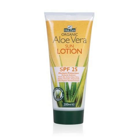 Aloe Vera Sun Lotion Spf Ml Aloe Pura Healthy Supplies