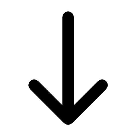 Arrow Down Vector Svg Icon Svg Repo