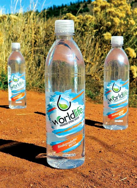 Biodegradable & Recyclable Bottled Water Packaging - Fermentable Sugar