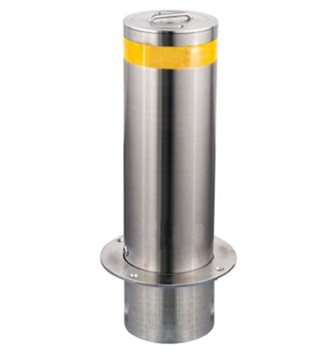 Stainless Steel Removable Bollard 168x600mm Surface Mounted