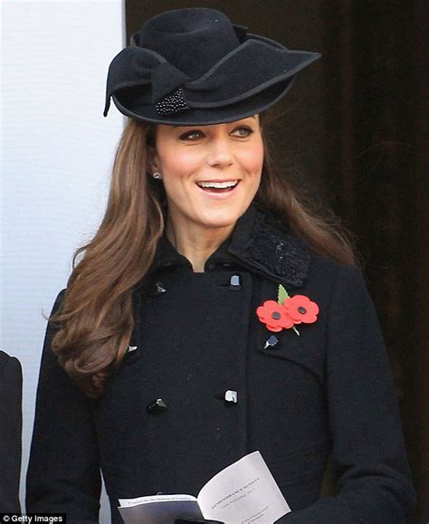 Kate Middleton Duchess Of Cambridge Attends Remembrance Sunday